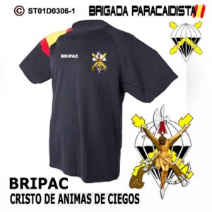 CAMISETAS TÉCNICAS: BRIGADA PARACAIDISTA BRIPAC - CRISTO DE ANIMAS DE CIEGO SEGUNDO MODELO