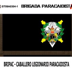 BILLETERO/MONEDERO : BRIGADA PARACAIDISTA BRIPAC -CABALLERO LEGIONARIO PARACAIDISTA 