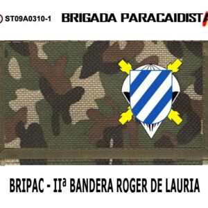 BILLETERO/MONEDERO : BRIGADA PARACAIDISTA BRIPAC -2ª BANDERA ROGER DE LAURIA