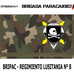 BILLETERO/MONEDERO : BRIGADA PARACAIDISTA BRIPAC - REGIMIENTO LUSITANIA Nº 8