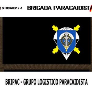 BILLETERO/MONEDERO : BRIGADA PARACAIDISTA BRIPAC -GRUPO LOGISTICO PARACAIDISTA