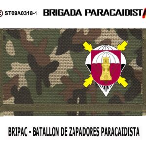 BILLETERO/MONEDERO : BRIGADA PARACAIDISTA BRIPAC -GRUPO BATALLON DE ZAPADORES