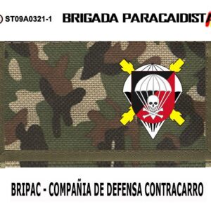 BILLETERO/MONEDERO : BRIGADA PARACAIDISTA BRIPAC -COMPAÑÍA DE DEFENSA CONTRACARRO