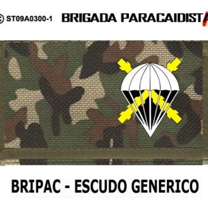 BILLETERO/MONEDERO : BRIGADA PARACAIDISTA BRIPAC - ESCUDO GENERICO 