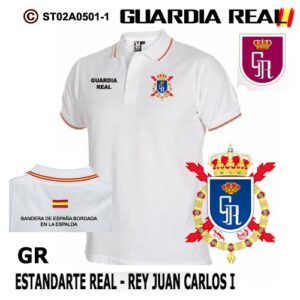 POLO:GUARDIA REAL - ESTANDARTE REAL REY JUAN CARLOS I